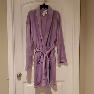 Fluffy Lavender Robe